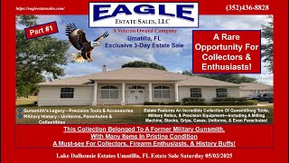 Part #1 Lake Dalhousie Estates Umatilla, FL Estate Sale Saturday 05/03/2025