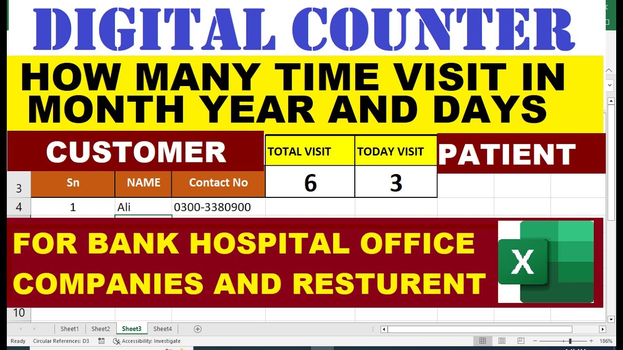 How To Check Total Visits And Traffic In Your Site In Excel YouTube how-to-check-total-visits-and-traffic-in-your-site-in-excel-youtube