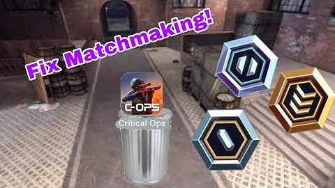 Fix the Matchmaking issue!!! | Critical Ops