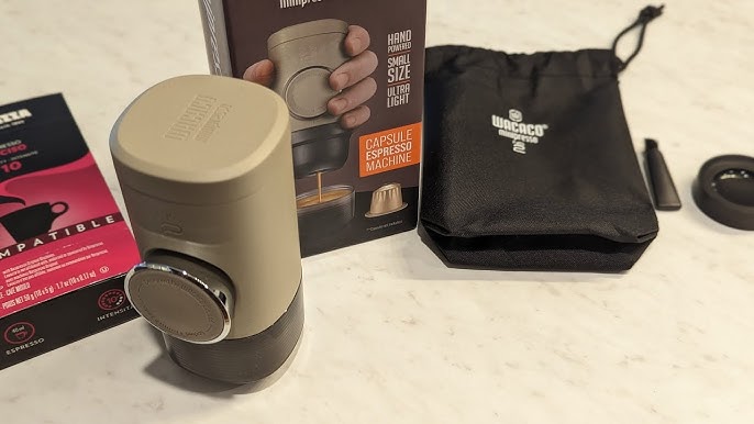 Cómo usar el Minipresso NS2: la cafetera portátil para cápsulas de caf