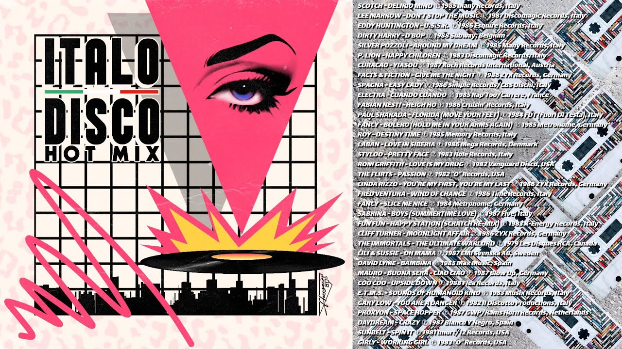 ITALO DISCO 👁⃤ 🔥 HOT MIX VOL.1 '79-'88 NON 🖭 STOP x36 DANCE