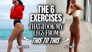 The 6 exercises that took my legs from skinny fat to toned and sculpted (only 3x/week!)