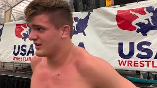 Jakob Woodley 92 kg 2019 U23 World Team Trials champion