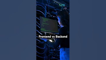 Frontend vs Backend in Website #shortvideo #shorts