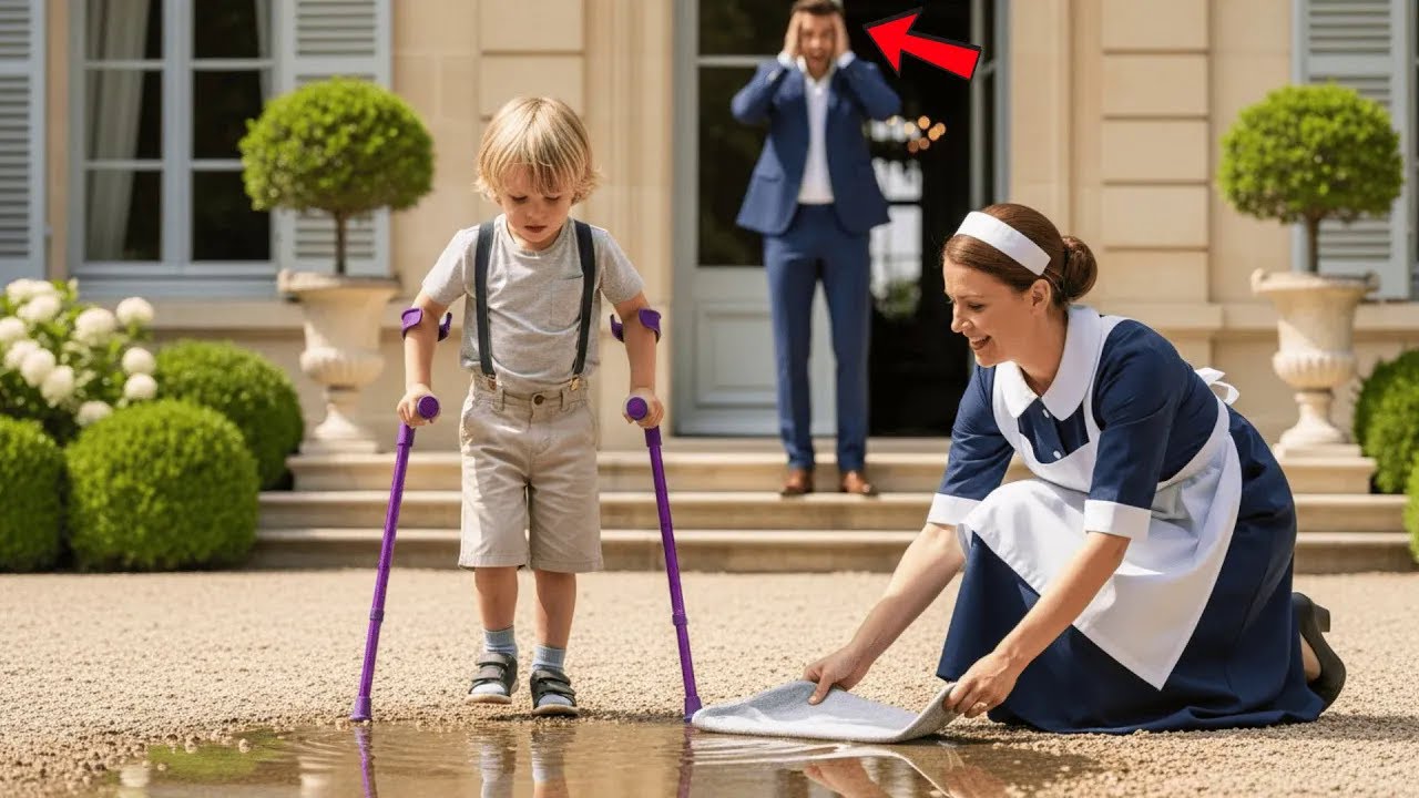 DER MILLIONÄR KAM FRÜHER NACH HAUSE… UND KONNTE NICHT GLAUBEN, WAS ER SAH