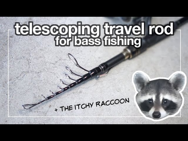 Telescoping Travel Rod (KastKing) Test for Bass Fishing 