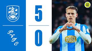 Highlights Huddersfield Town 5-0 Port Vale