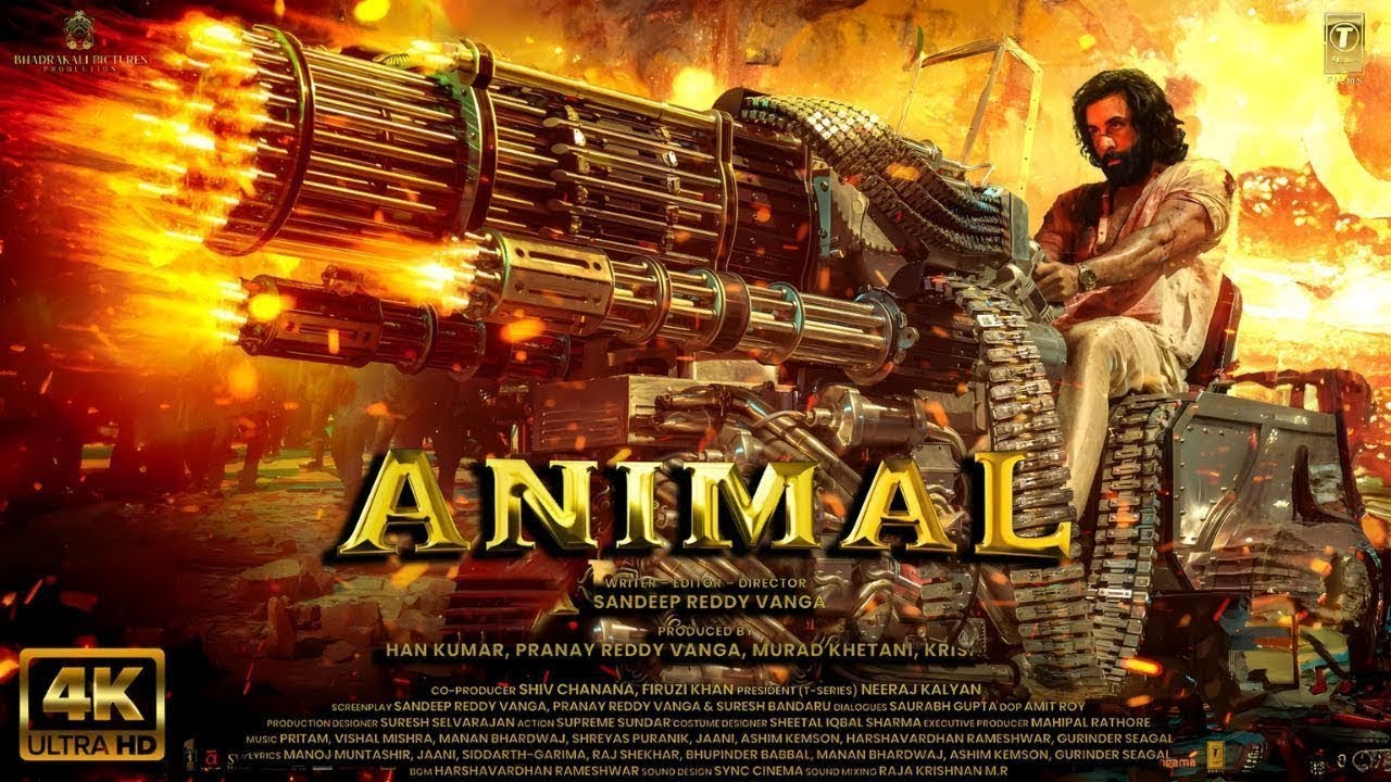 Animal   New Released Blockbuster Hindi Movie  Ranbir Kapoor  Bobby Deol  Bollywood Movie HD 2024