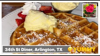 Our journey to try the best tasting breakfast in Arlington, TX.   Visit Bay34th St Diner.