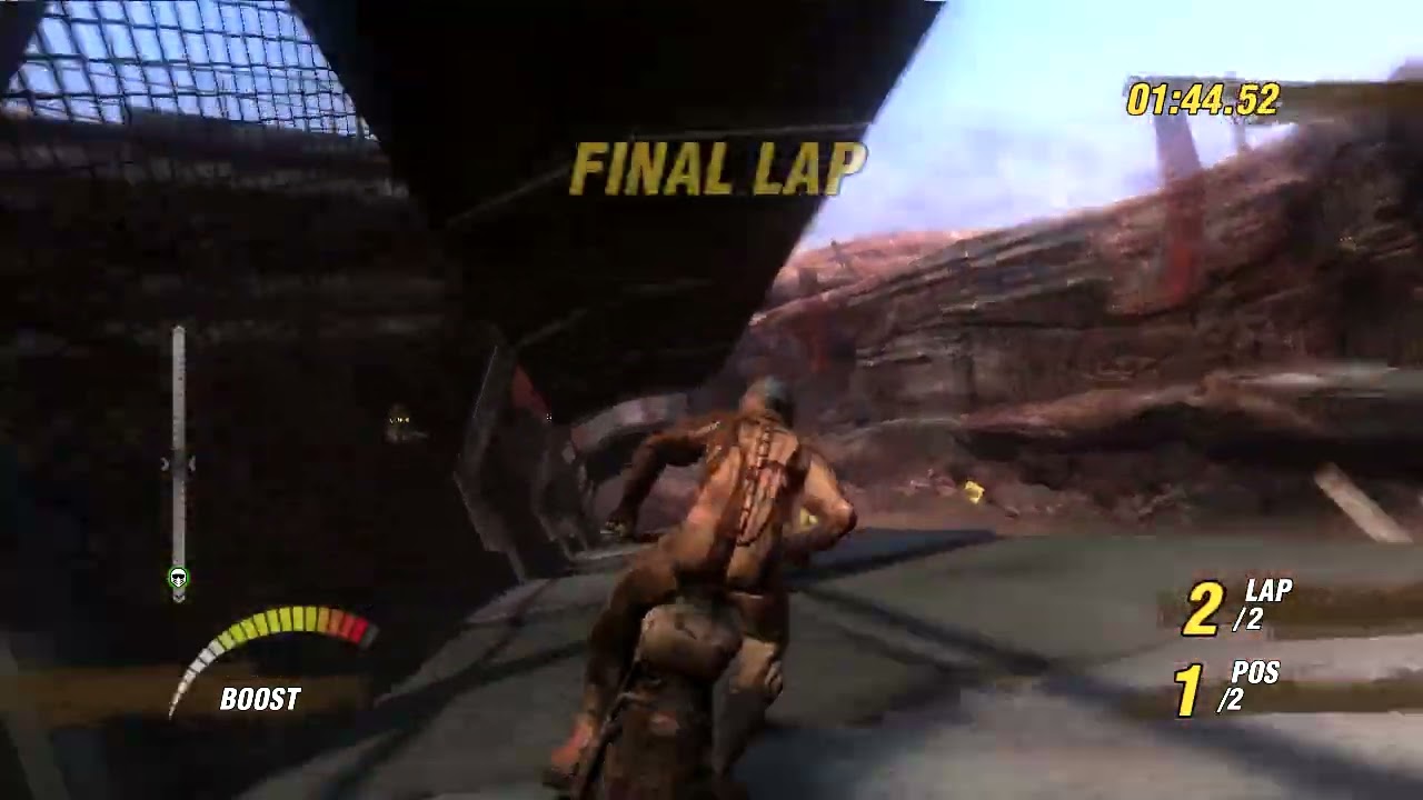 Motorstorm MV: Tenderizer Bike 2 laps 