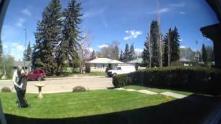 Time lapse of spring in Calgary