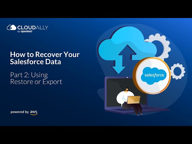 How to Export/Download your Salesforce Data