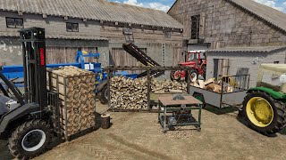 Using new firewood business to make money at the Farm | FS 22