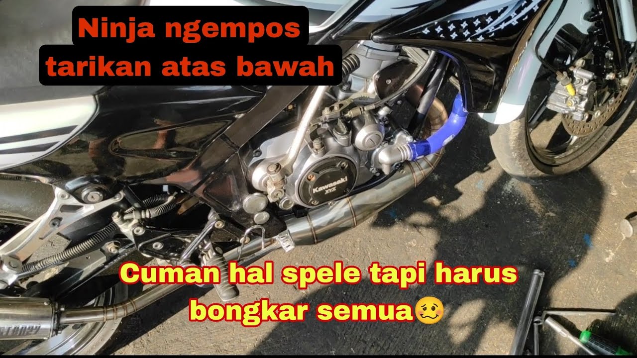 Cara perbaiki ninja ngempos tarikan atas bawah, bukan dari membran‼️