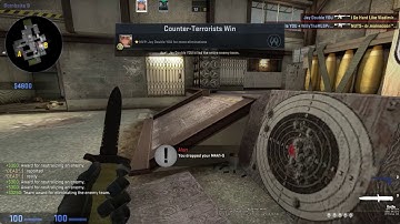 CS:GO Cache Ace + Knife Kill Denied