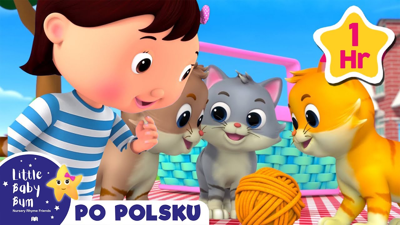 Bajki Dla Dzieci Kajtuś Po Polsku Małe zwierzątka | Little Baby Bum po polsku | Piosenki i bajki dla
