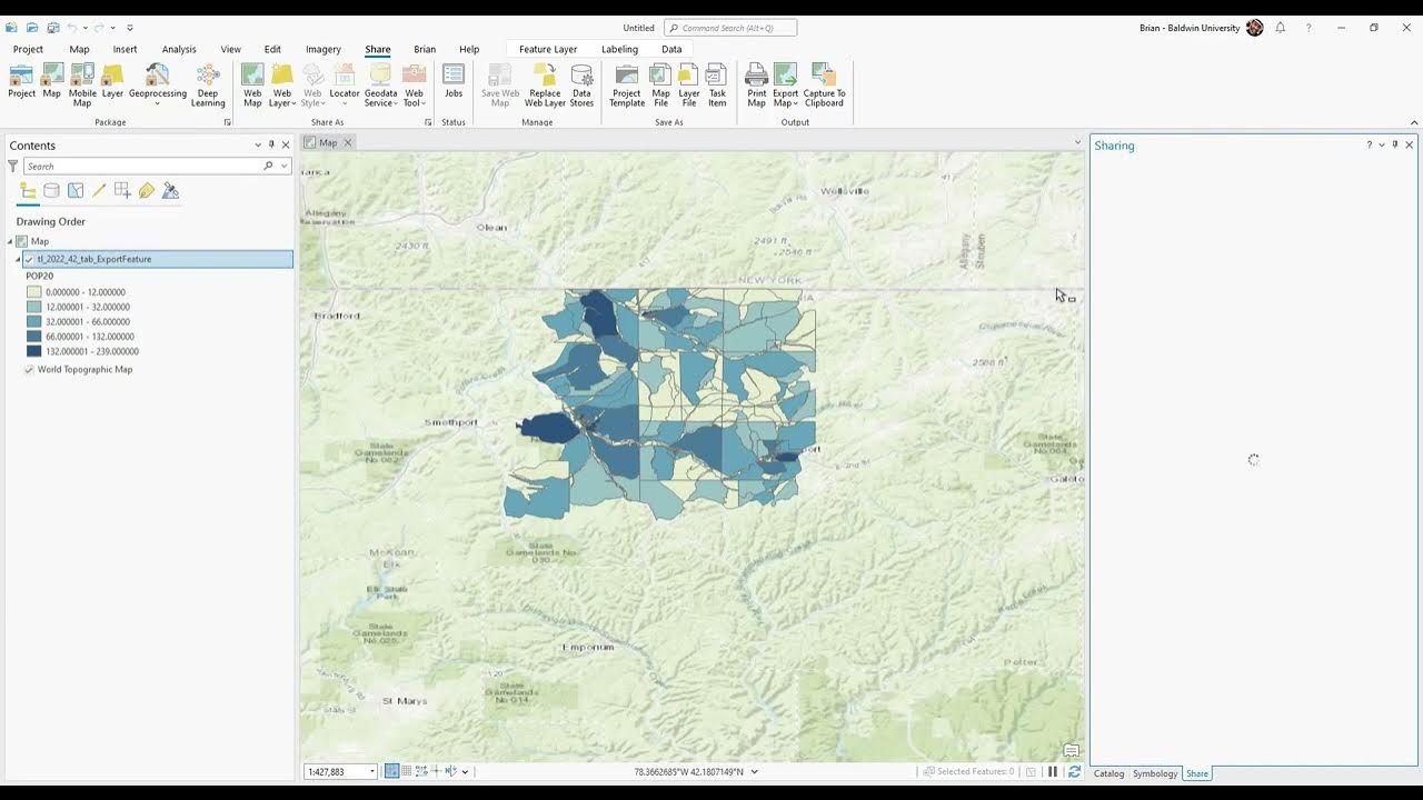 Publish to arcgis online from arcgis pro youtube
