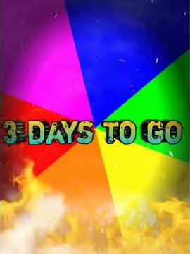 3 days to go