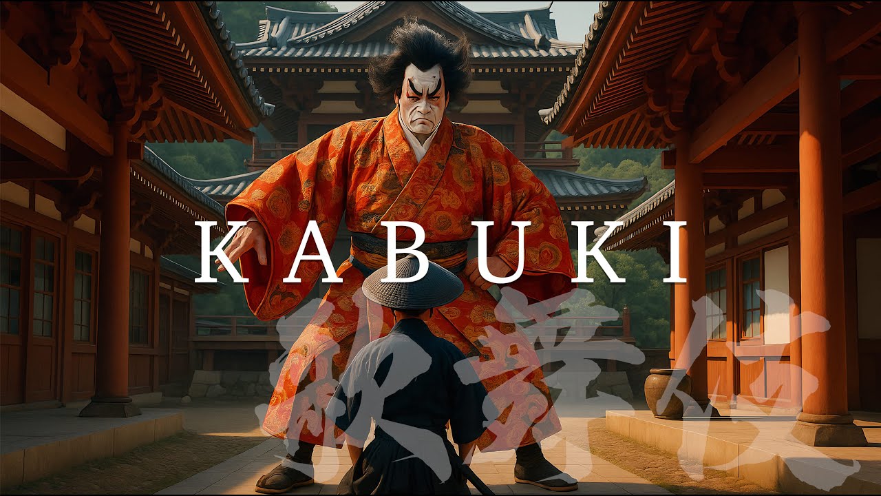Japanese Upbeat Lofi 🎭 Kabuki Grooves with Shamisen | Beats for