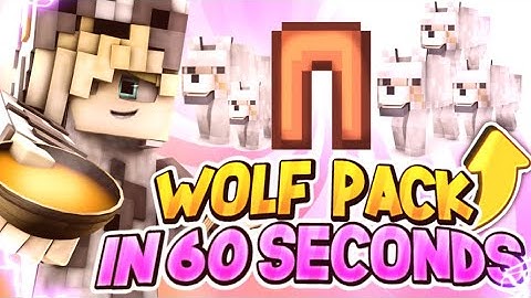 How to get a wolf in 60 Seconds! | Hypixel Pit