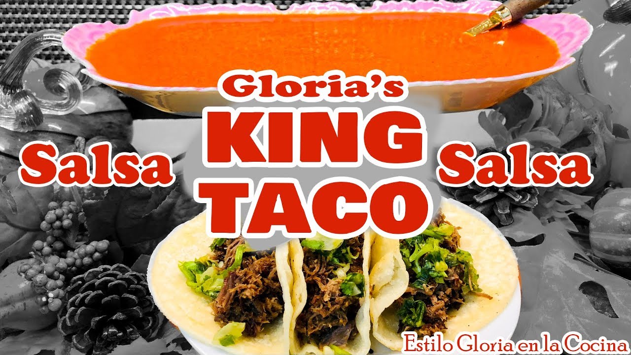King Taco Salsa YouTube