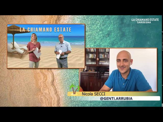 LA CHIAMANO ESTATE: la Sardegna. Con Misa Urbano e Fabio Camillacci. Puntata dell'11/8/20