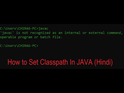 How to Set Java path In Windows 10 (Hindi)