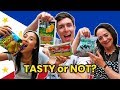 Trying Famous FILIPINO SNACKS for the FIRST TIME!