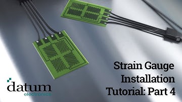 Strain Gauge Installation Tutorial: Part 4