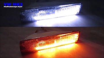 Magic DRL Running Turn Signal Light Mk2 Golf Project Test