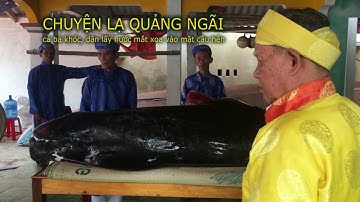 CÁ BÀ CÁ ÔNG LỤY TRƯỚC LĂNG THẦN LINH THIÊNG