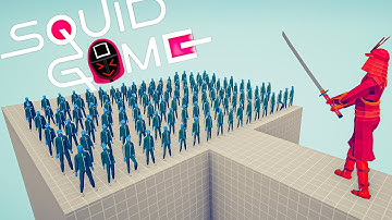 SQUID GAME PLAYERS vs EVERY OP UNIT - Totally Accurate Battle Simulator TABS