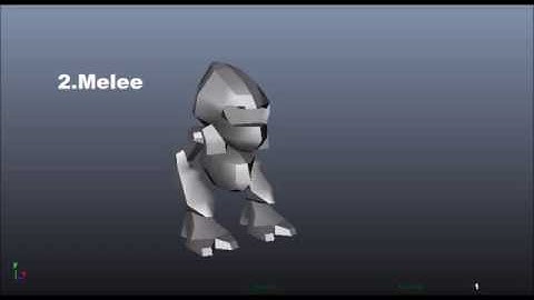 Robot Rig Animations Playblast