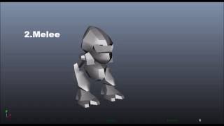 Robot Rig Animations Playblast