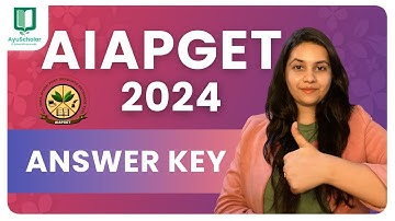 AIAPGET 2024 Answer Key|Paper Analysis| Merit | with References#aiapget #ayurveda #bams#AM0#PSC#NeXT