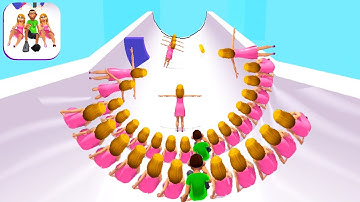 PIPE CROWD 💕👨‍👩‍👧‍👧👸 Gameplay All Levels Walkthrough iOS, Android New Game Update Max Level 4,5,6AA