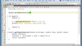 Prototype or signature of function, declaring a function