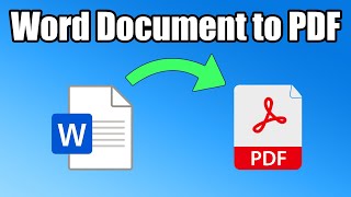 How to save a Word Document as a PDF by R4GE VipeRzZ 78 views 3 months ago 1 minute, 16 seconds