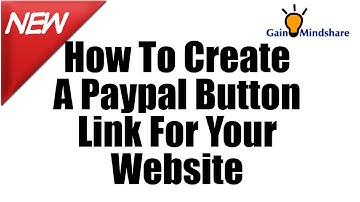 How To Create A Paypal Button Link for Your Sales Page