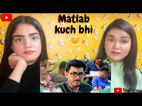 Massage Paradise : @Carryminati | Reaction Video | Bahuguna Sisters