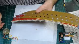 Revell Vasa Scale 1150 Part 2 Painting