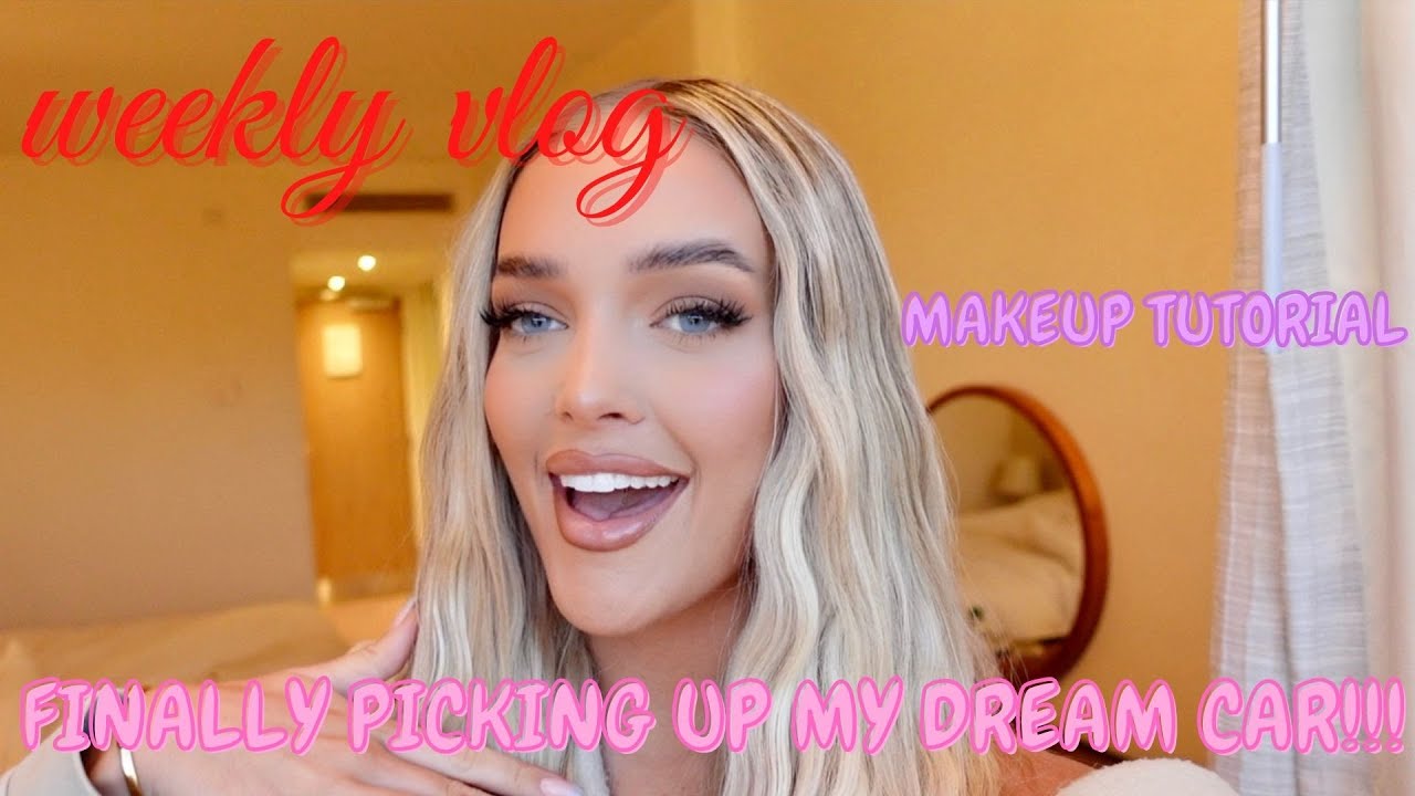 Еженедельный видеоблог | Приобретаю машину своей мечты | Урок макияжа | Мэри Бедфорд