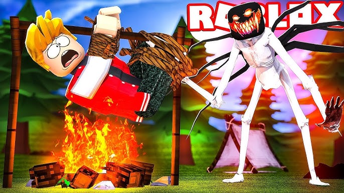 Fiz o monstro desaparecer no Roblox 😮