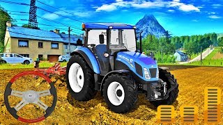 Real Farm Town Farming Simulator Tractor - Best Android Gameplay screenshot 4