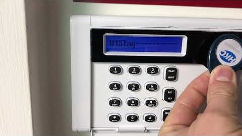 How to add an HKC Prox Tag  to your HKC Alarm