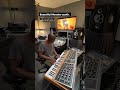Kenny Larkin uses the Moog One as his cinematic companion in the studio. 🪐💫 #moog #techno #filmscore