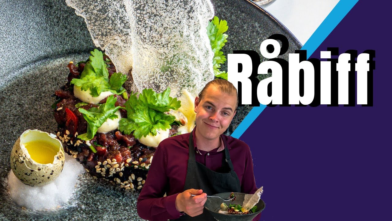 Min asiatiska råbiff från finalen i Efter Stängning, Sveriges mästerkock. | Victor Munthe