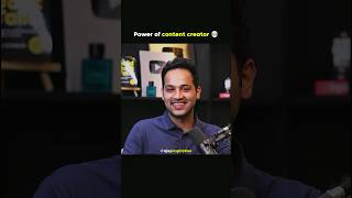 Power of content creator 💀✨ #rajshamani #contentcreator #youtube #money #shorts