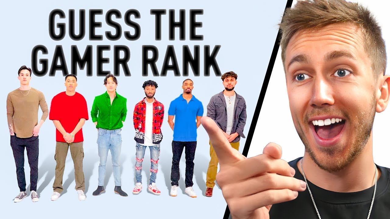 GUESS THE GAMERS RANK