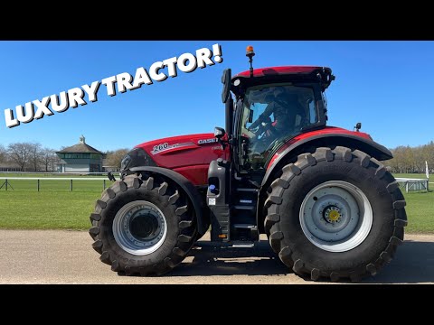 THIS Is The NEW 300 HORSEPOWER HI-TECH LUXURY CASE IH TRACTOR !